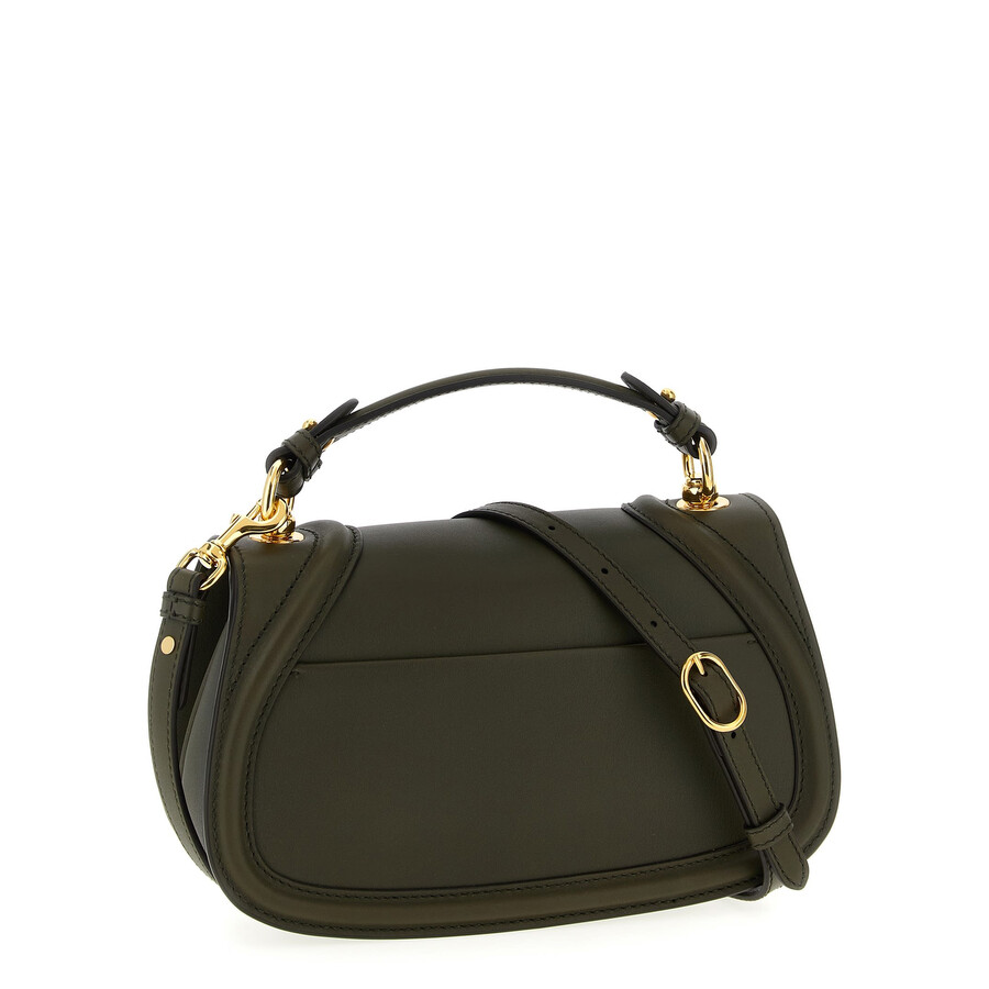 Gucci Medium Tote Bag With Gg Cross Detail In Green