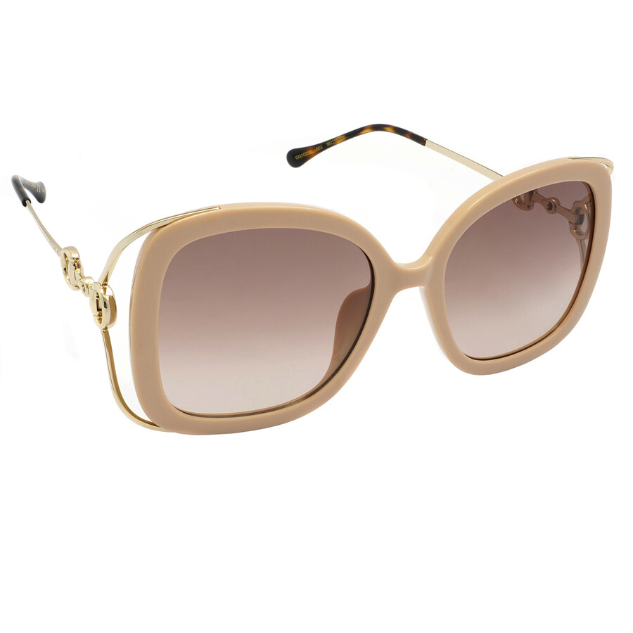 Gucci Brown Butterfly Ladies Sunglasses GG1021S 003 56 889652356310