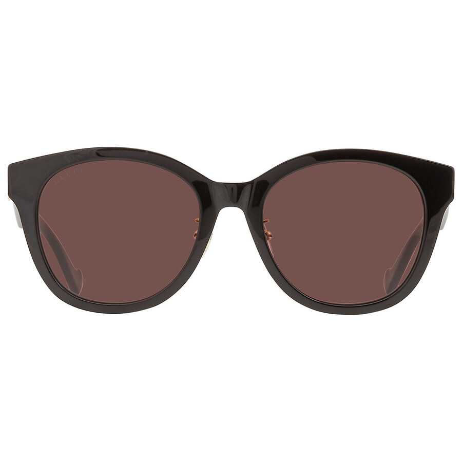 サングラス Gucci Sunglasses GG1002SK 002 Black Asian Fit Gucci Sunglasses GG1002SK 002 56□20-145 Black Lens Brown