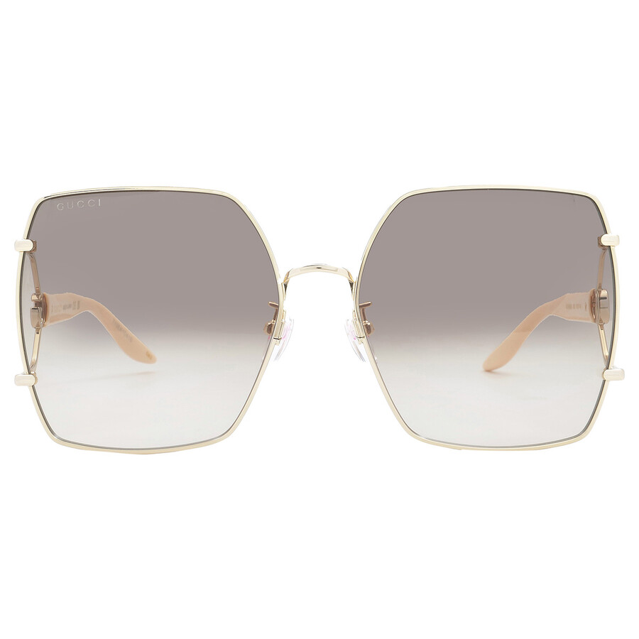 Brown Gradient Butterfly Ladies Sunglasses GG1564SA 003 61