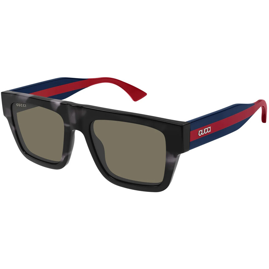 Brown Browline Men's Sunglasses GG1868S 004 53