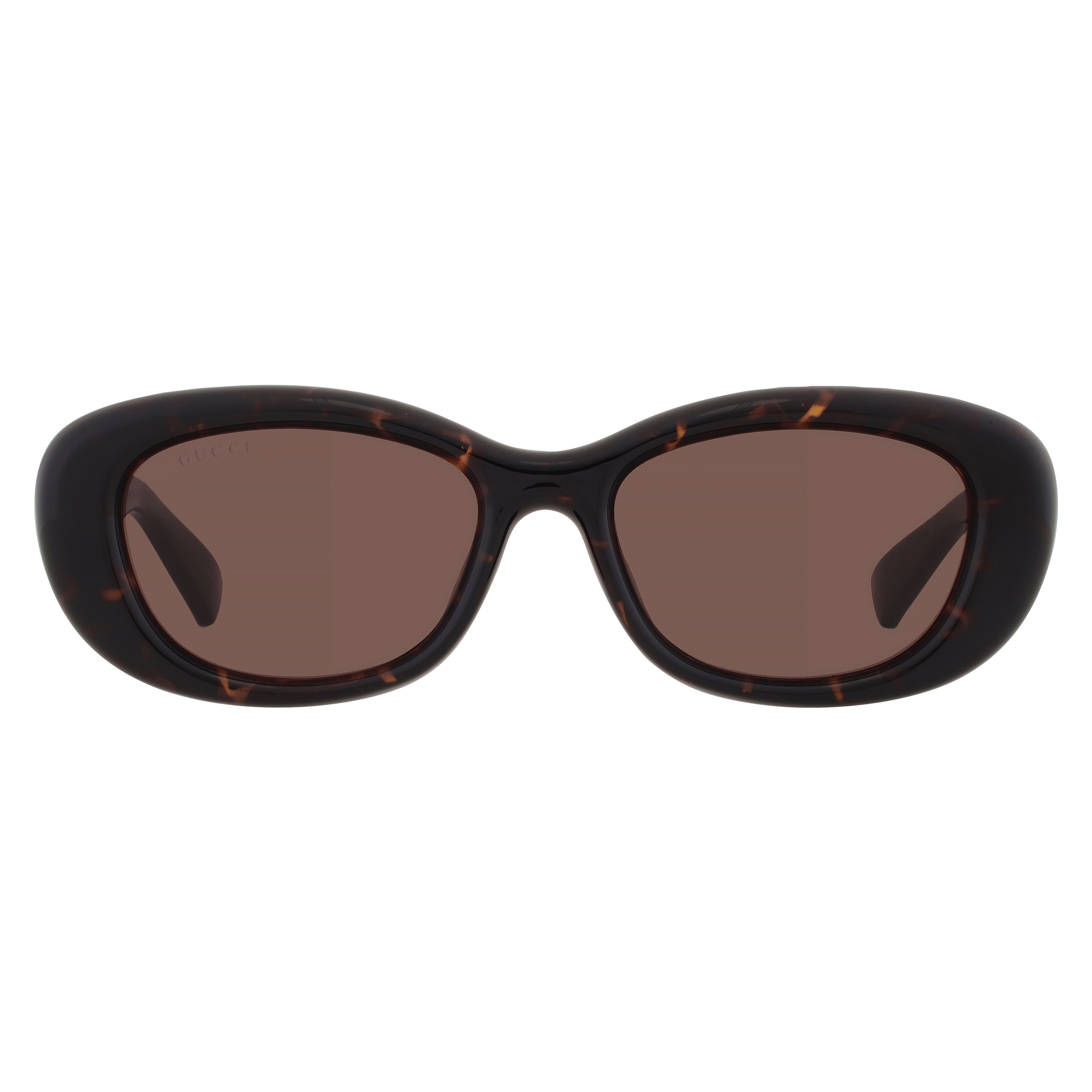 Gucci Brown Oval Ladies Sunglasses GG1829SK 002 53 889652525747