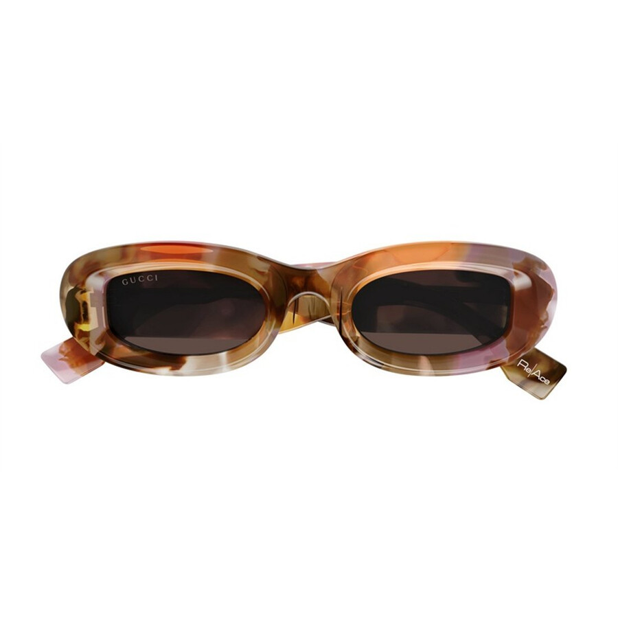 Brown Oval Ladies Sunglasses GG1907S 002 48