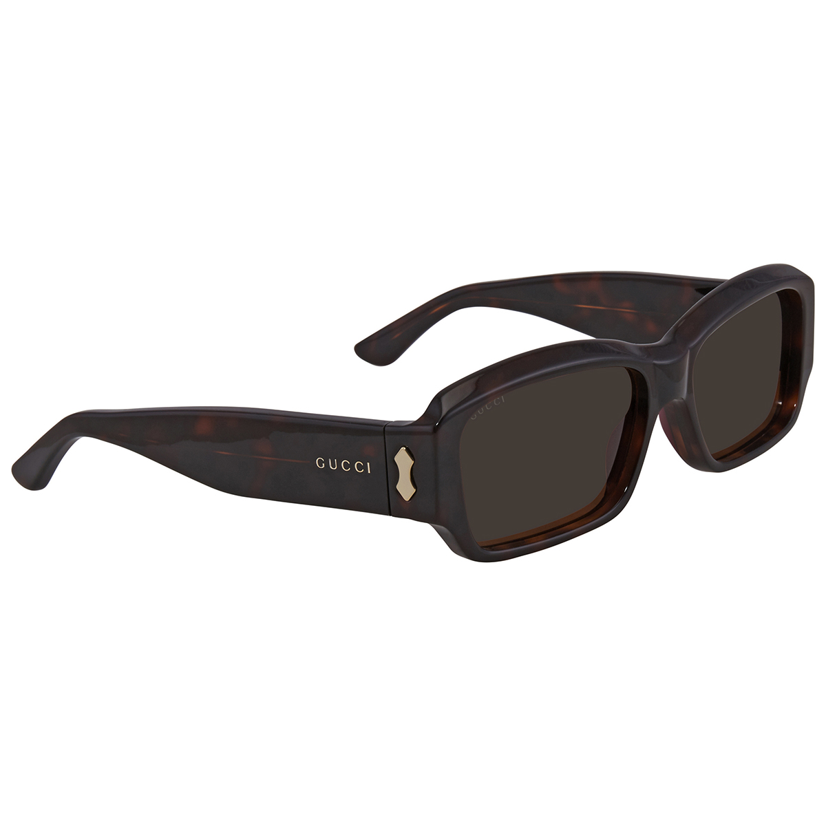 Gucci Brown Rectangular Men