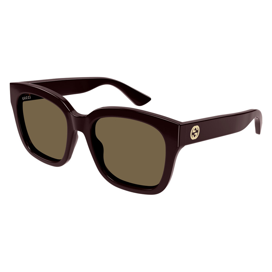 Brown Square Ladies Sunglasses GG1338S 005 54