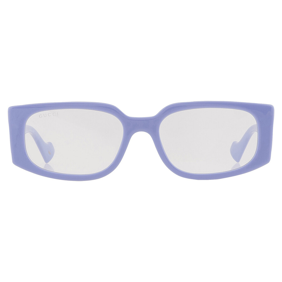 Gucci Clear Rectangular Ladies Sunglasses GG1534S 005 55