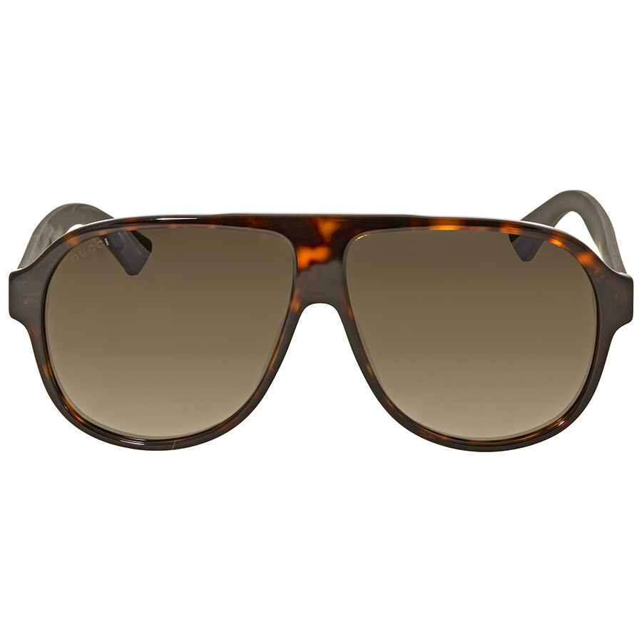 gucci havana aviator sunglasses