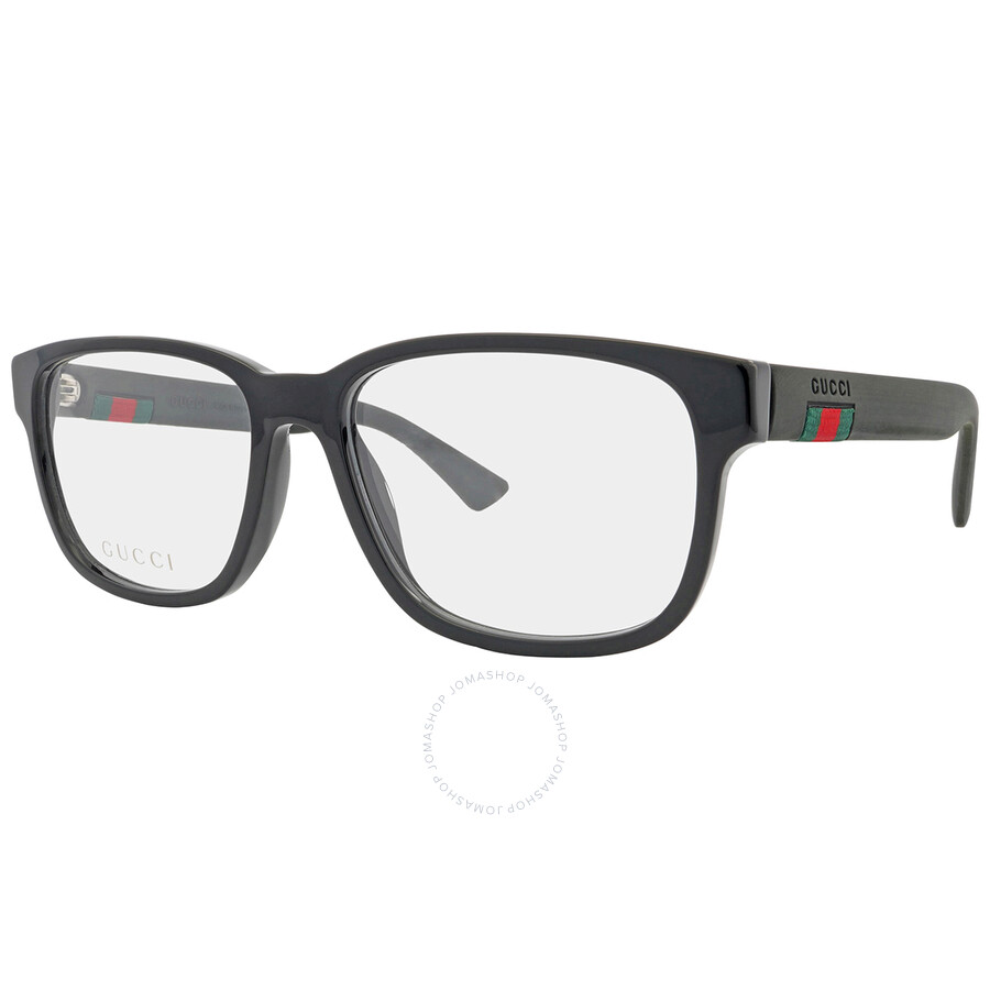 Shop Gucci Demo Rectangular Men's Eyeglasses Gg0011o 005 55 In N/a