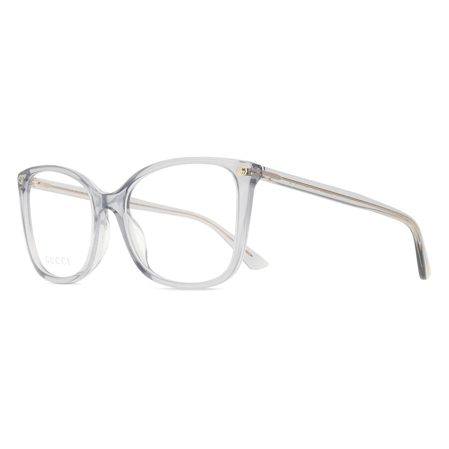 Gucci Demo Square Ladies Eyeglasses Gg0026o 017 53