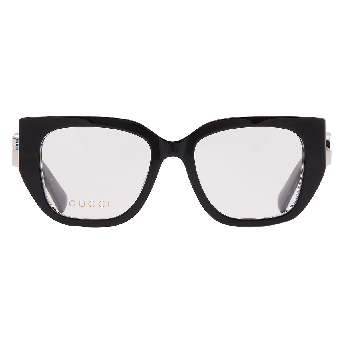 Gucci Demo Square Ladies Eyeglasses GG1952O 001 51 889652567686