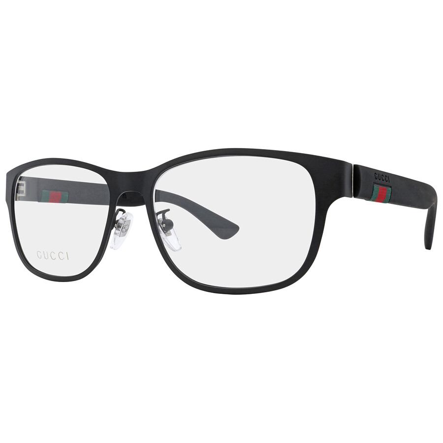 Gucci Demo Square Men's Eyeglasses Gg0013o 001 55 In N/a