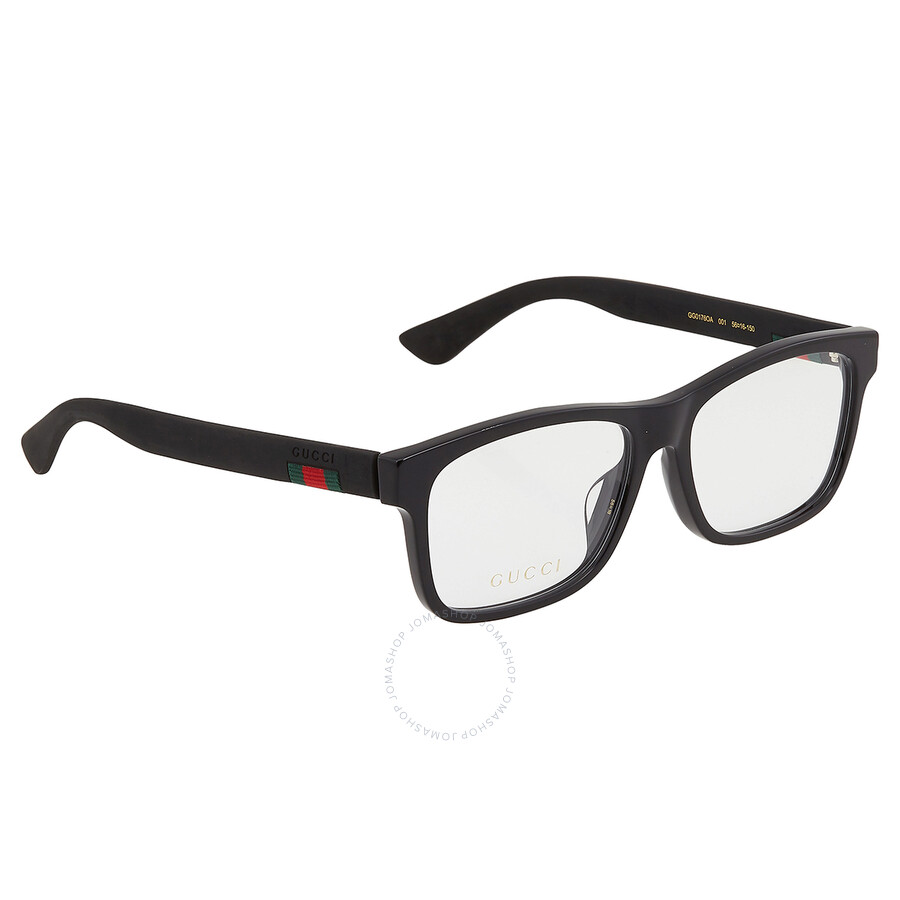 Gucci Demo Square Men's Eyeglasses Gg0176oa 001 56 In N/a
