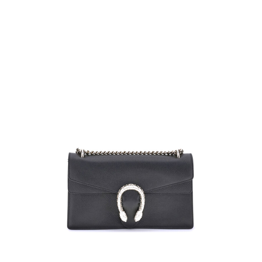 Gucci Women Dionysus Medium Shoulder Bag In Black