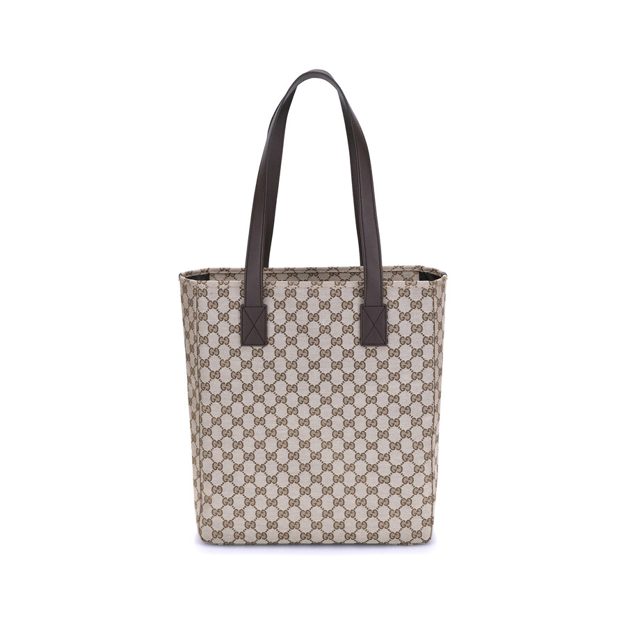 Gucci Men Gg Fabric Tote Bag