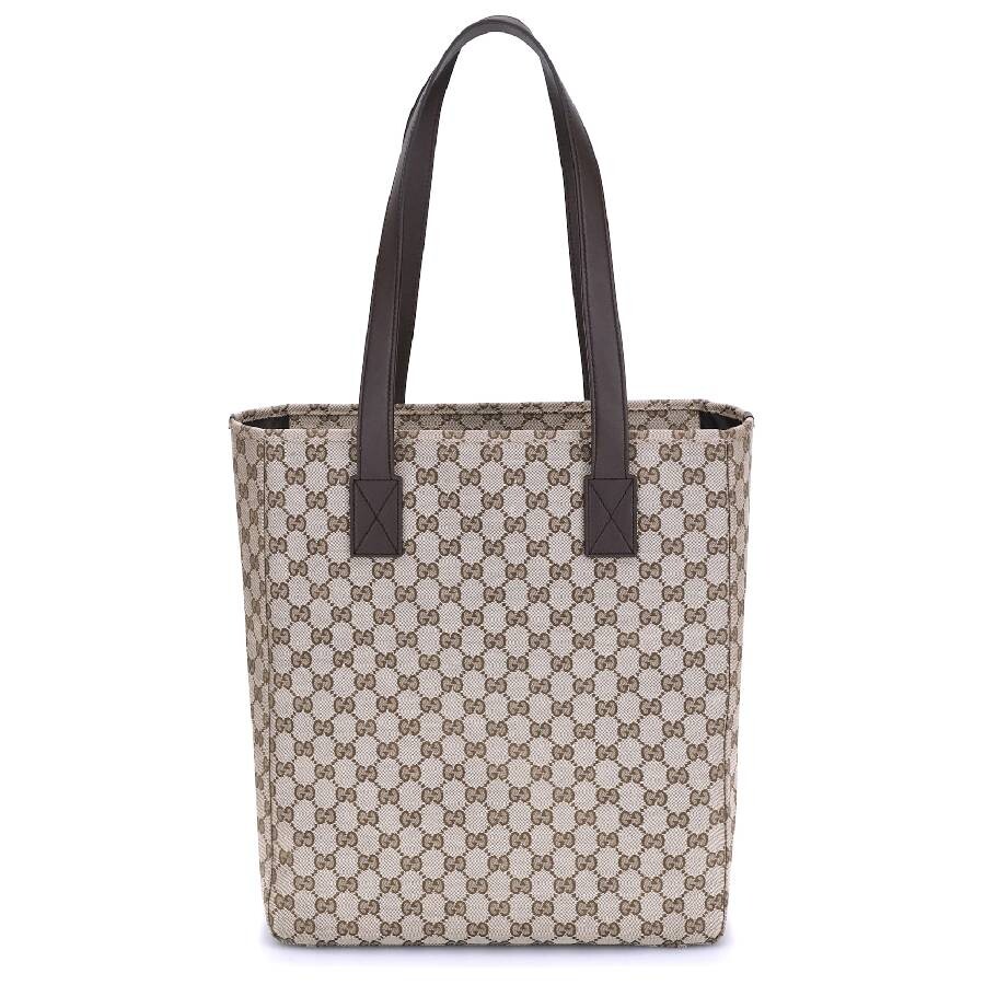 Gucci Men Gg Fabric Tote Bag
