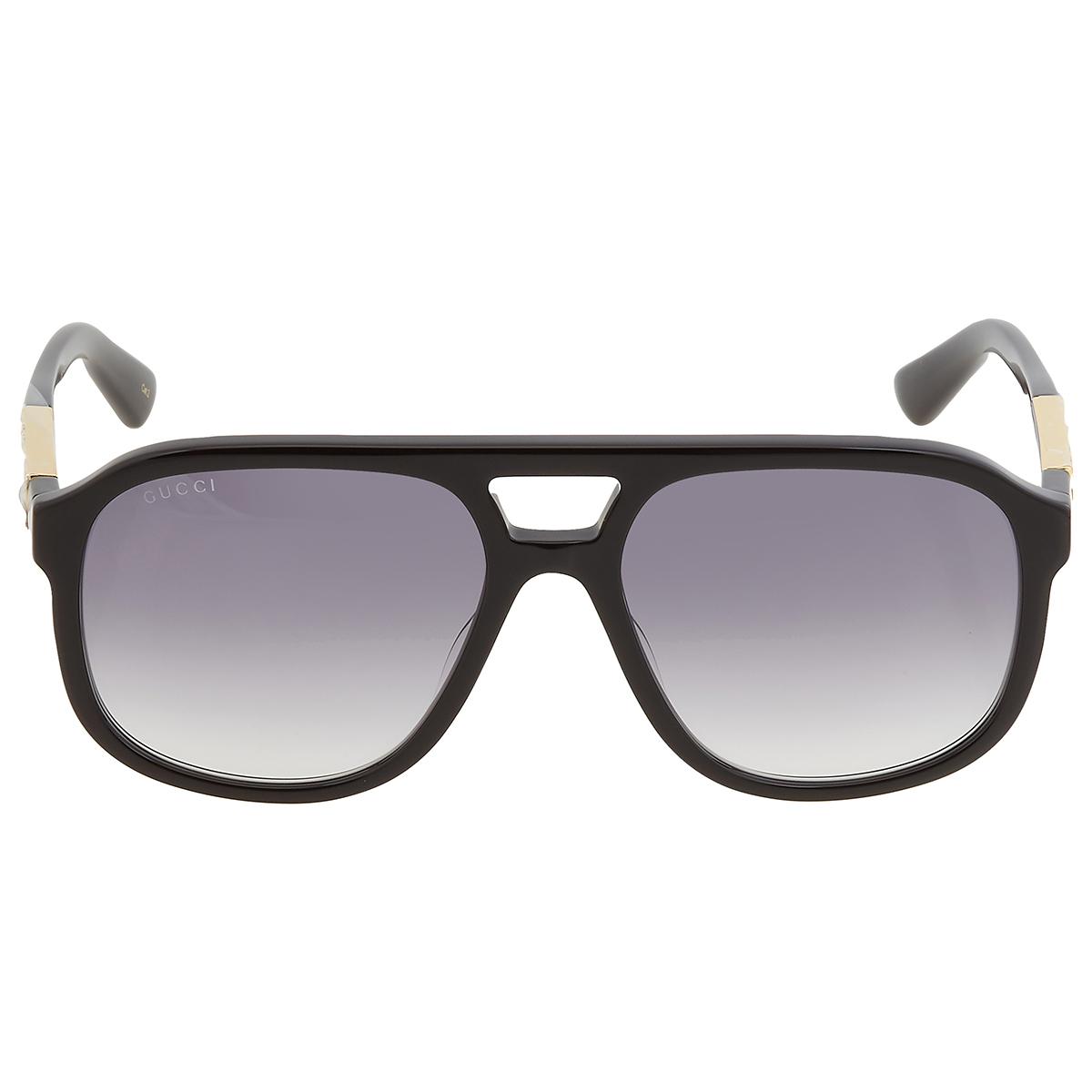 Gucci Gray Gradient Pilot Unisex Sunglasses GG1188S 002 58