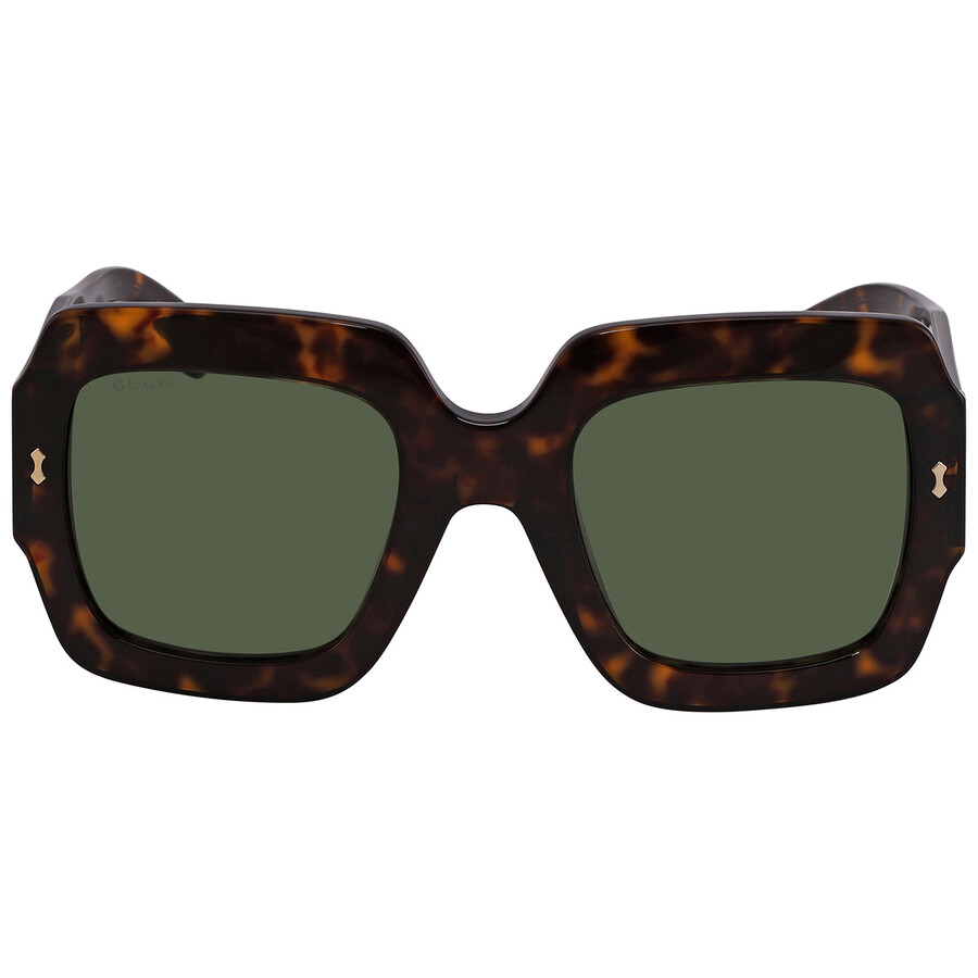 Green Square Ladies Sunglasses GG1111S 002 53