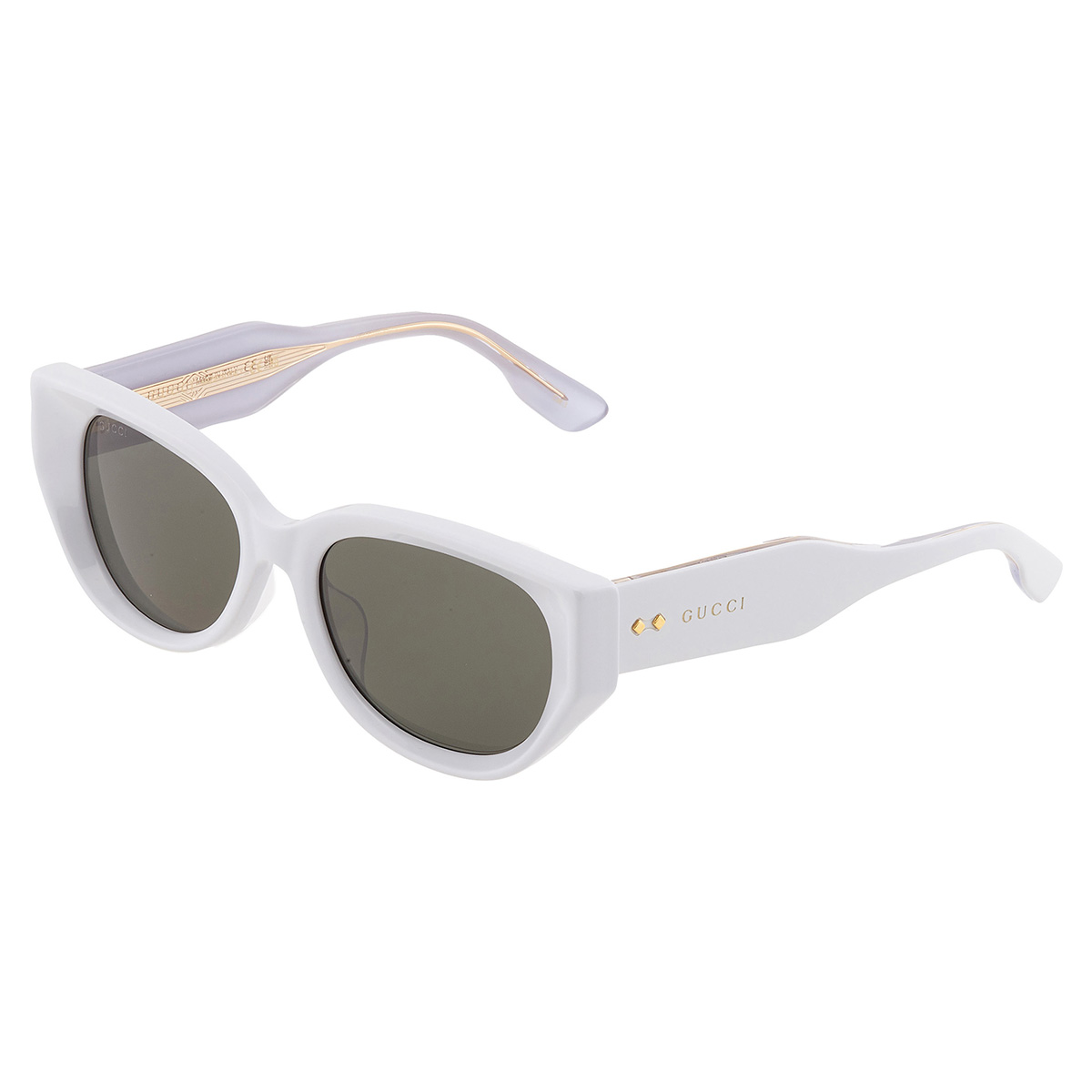 Mua Grey Cat Eye Ladies Sunglasses GG1532SA 003 54 chính  display picture 2