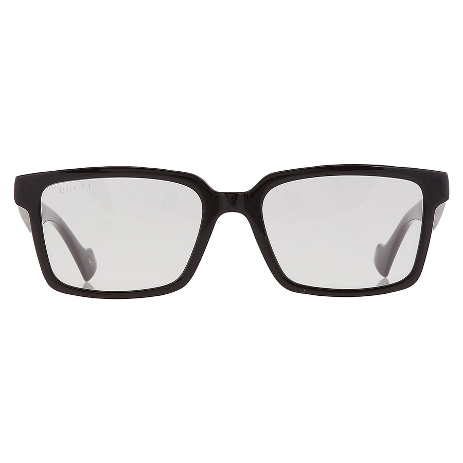 Grey Logo Clip-On Rectangular Men's Sunglasses GG1543S 001 54