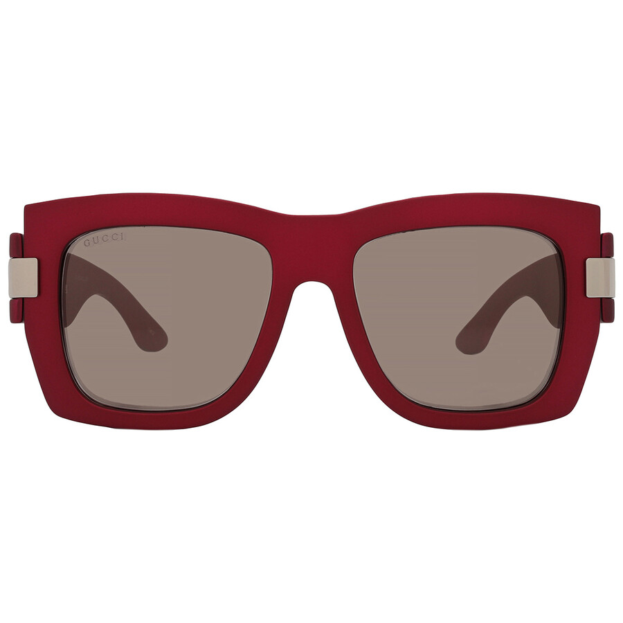 Grey Multilayer Square Ladies Sunglasses GG1688S 003 54