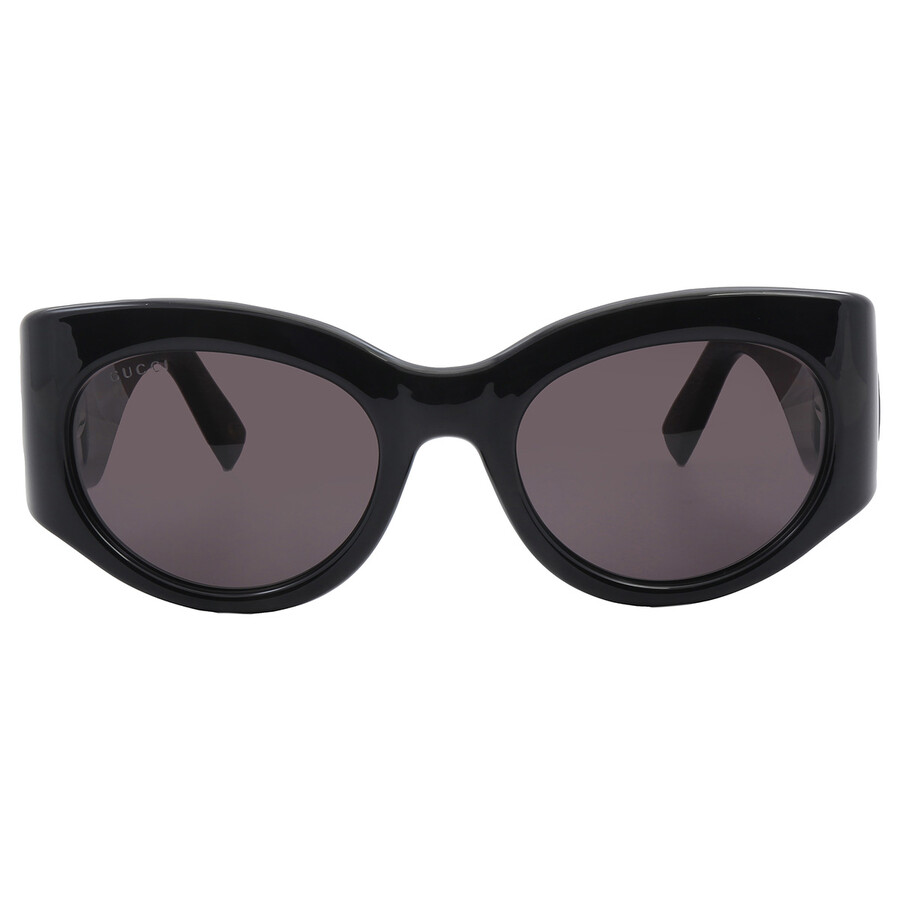 Grey Oval Ladies Sunglasses GG1544S 001 53