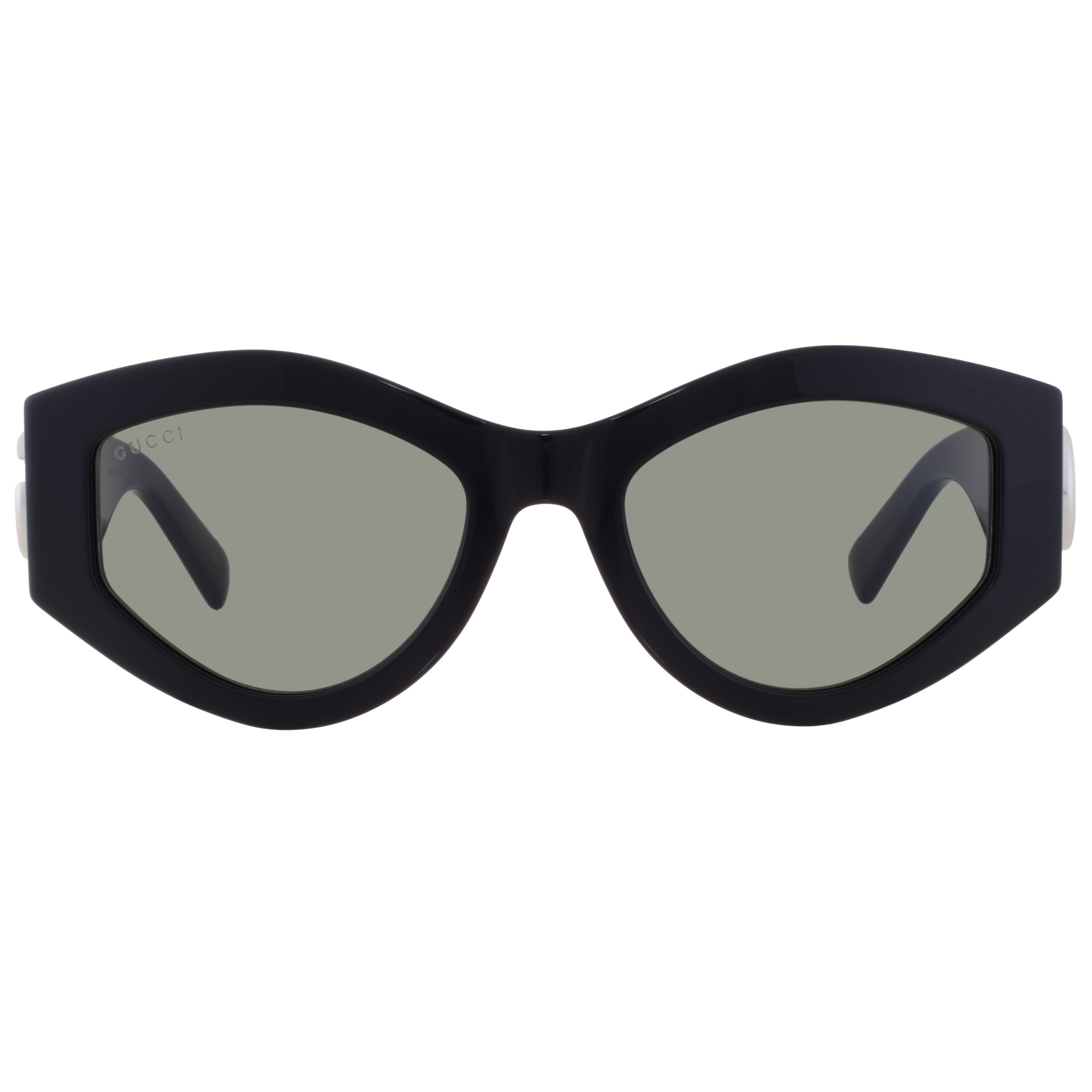 Gucci Grey Oval Ladies Sunglasses GG1951S 001 53 889652567631