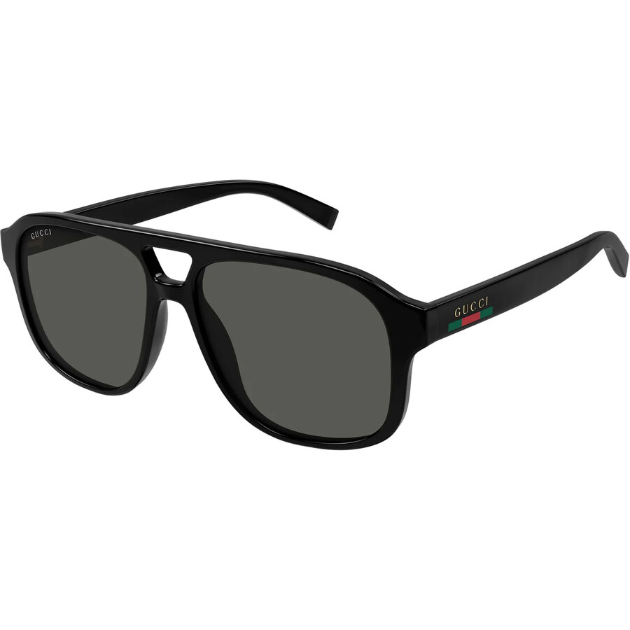 Grey Pilot Men's Sunglasses GG1856S 001 57