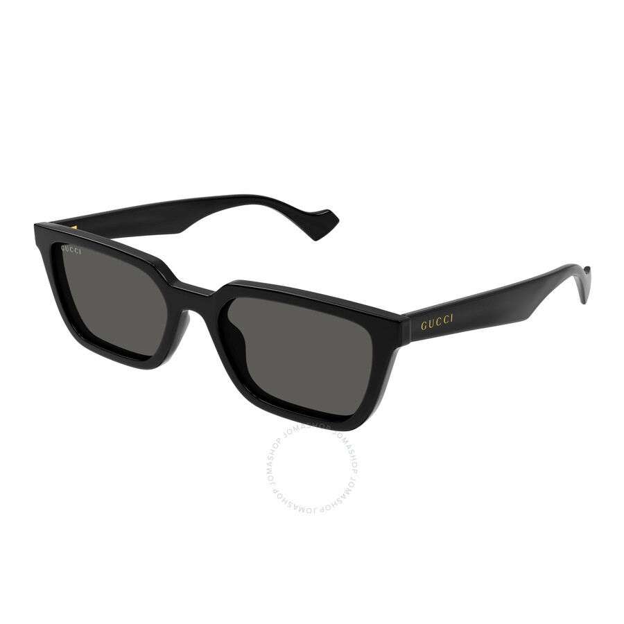 Gucci Grey Rectangular Men's Sunglasses Gg1539s 001 55