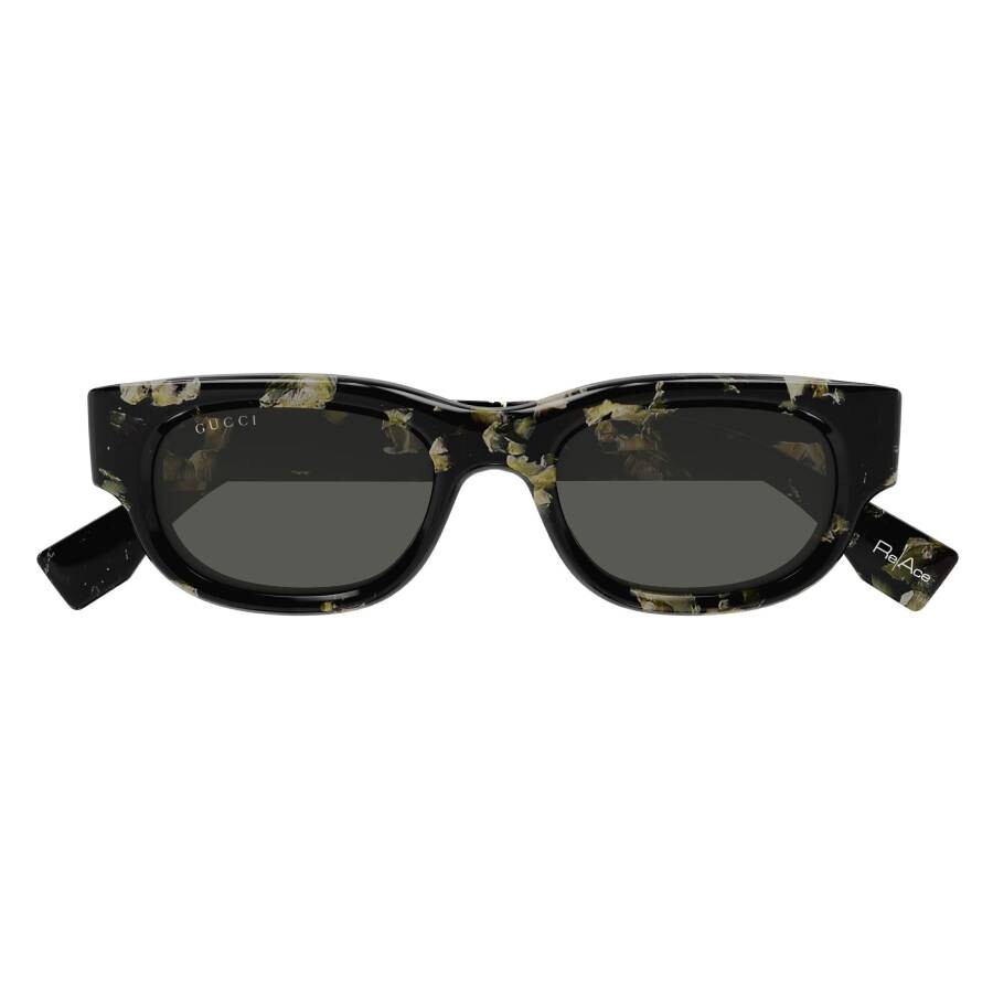 Grey Rectangular Men's Sunglasses GG1910S 001 50
