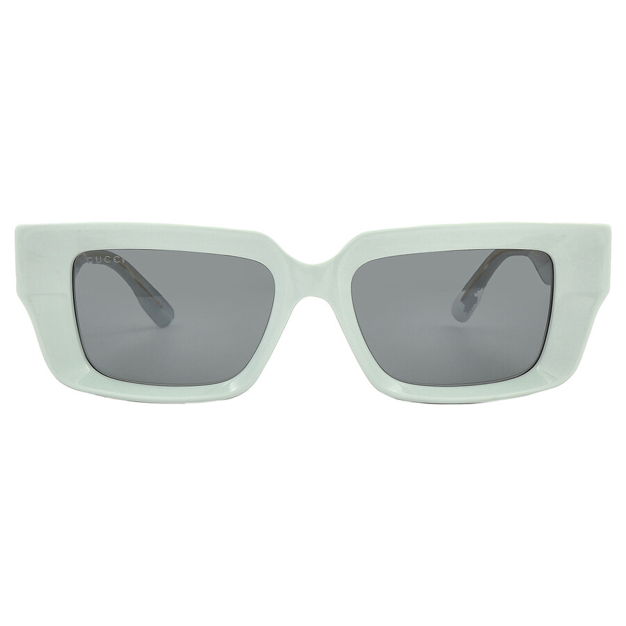 Grey Rectangular Unisex Sunglasses GG1529S 003 54