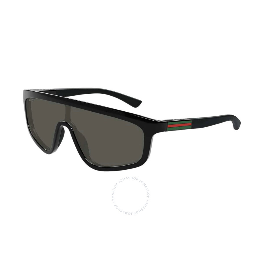 Gucci Grey Shield Unisex Sunglasses Gg1736s 001 99