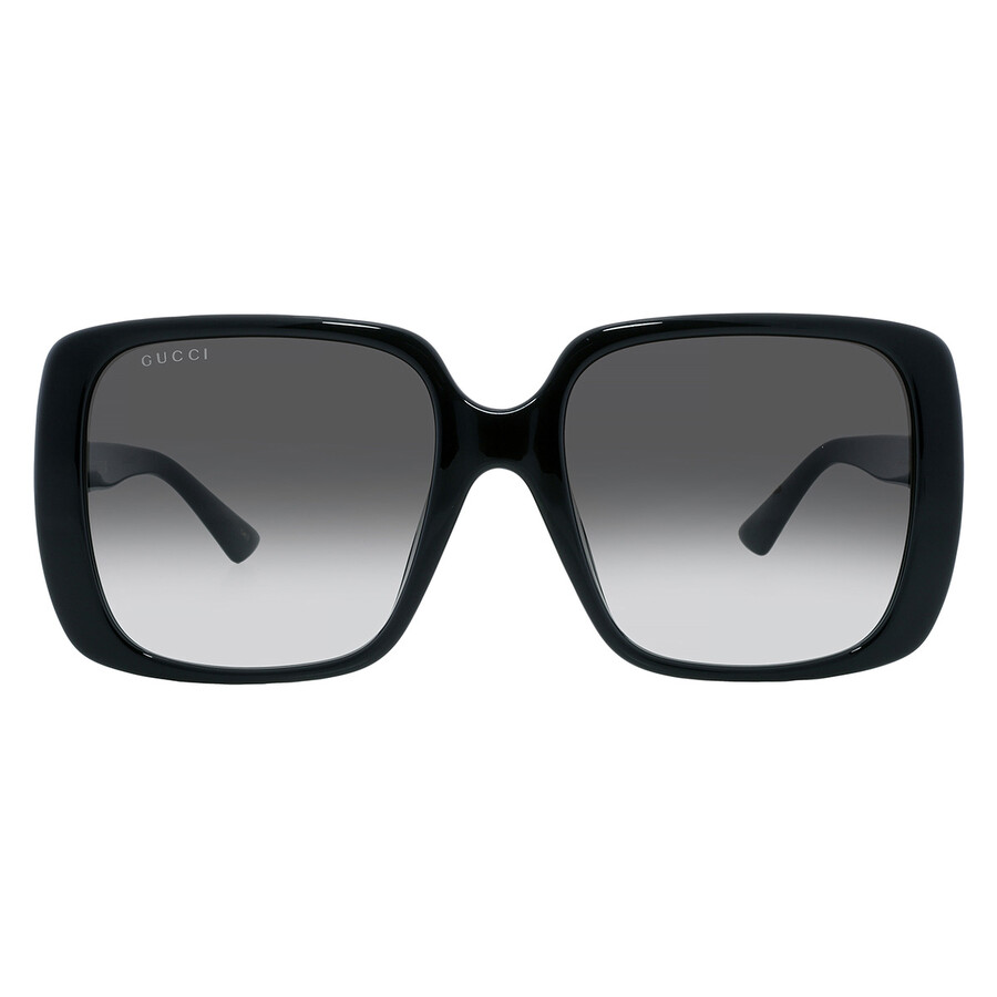 Grey Square Ladies Sunglasses GG0632SA 001 56