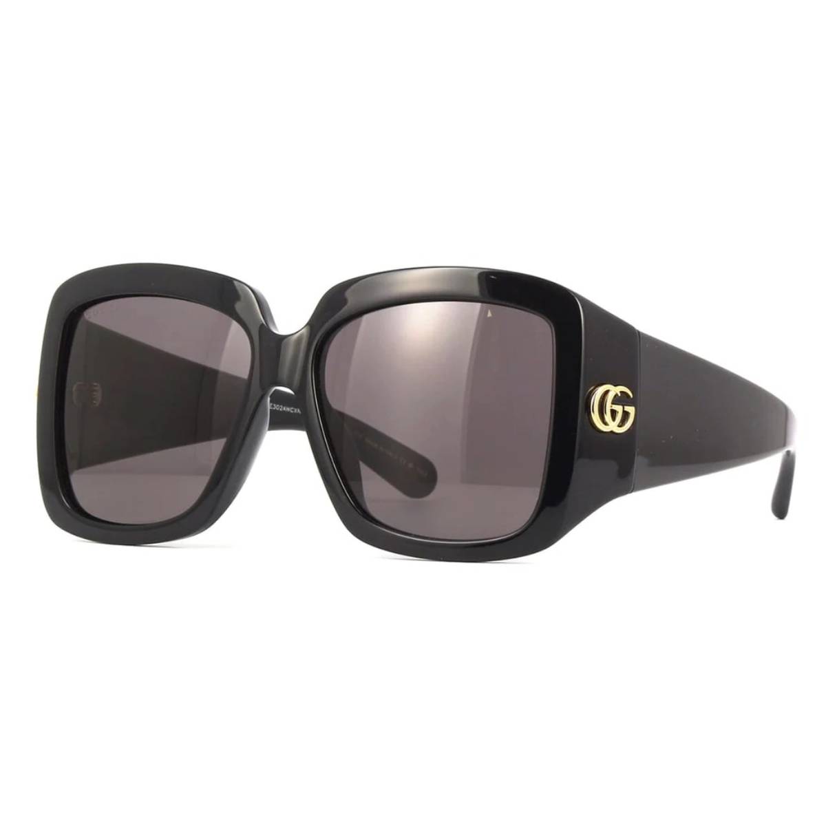 Gucci Grey Square Ladies Sunglasses GG1402SA 001 55  display picture 1