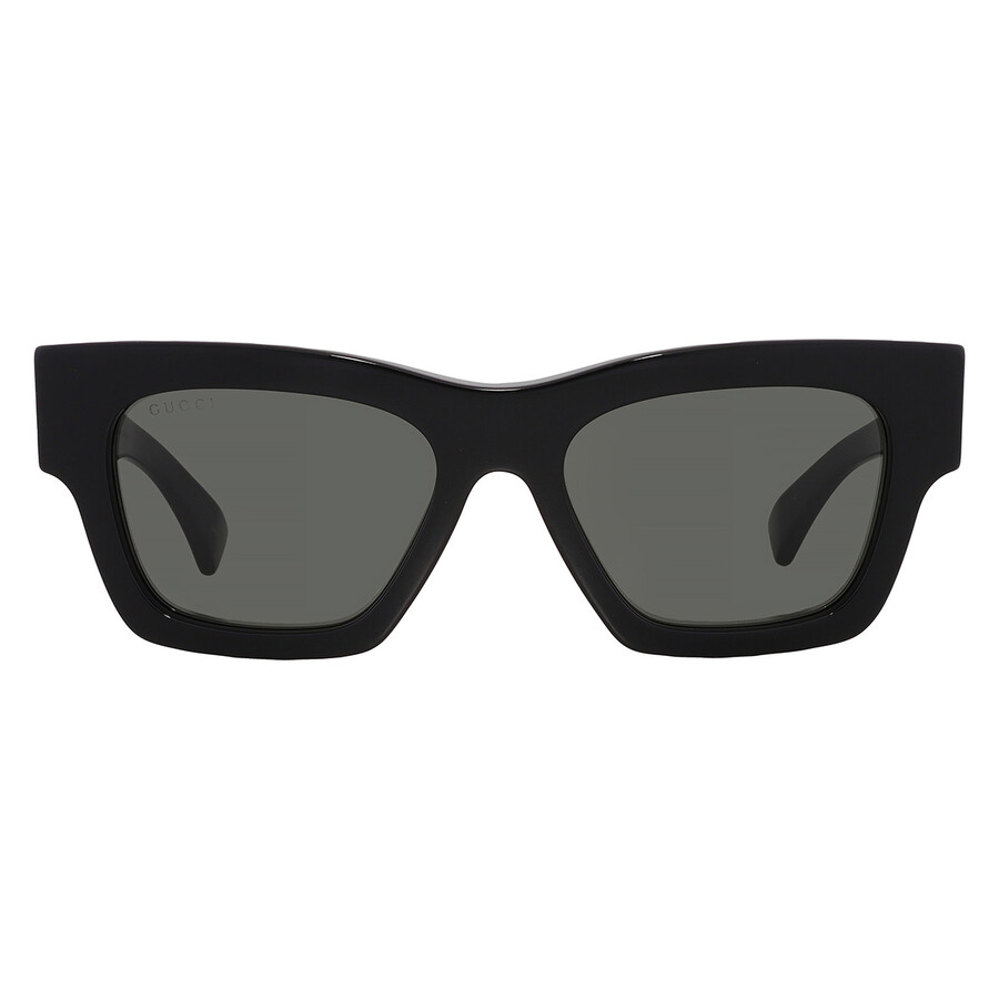 Gucci Grey Square Ladies Sunglasses Gg1835s 001 52 In Black