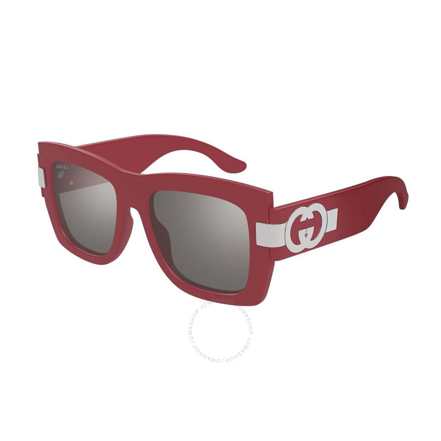 Gucci Grey Multilayer Square Ladies Sunglasses Gg1688s 003 54