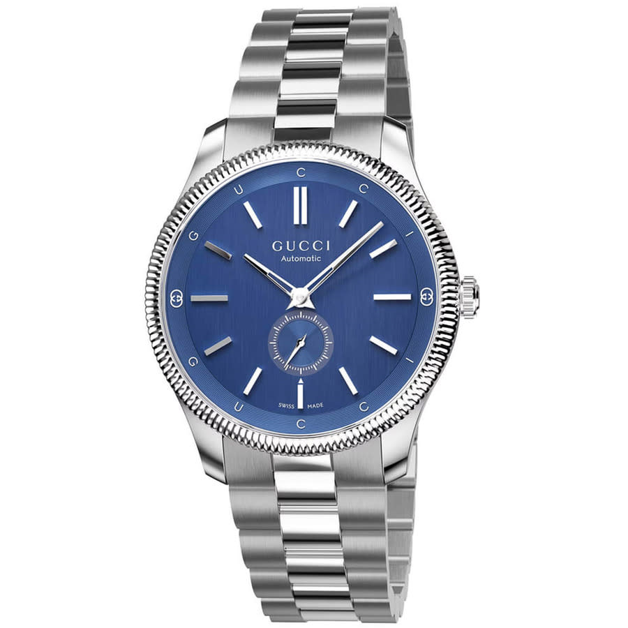 Gucci G-Timeless Quartz Blue Dial Men's Watch YA126389 - Watches