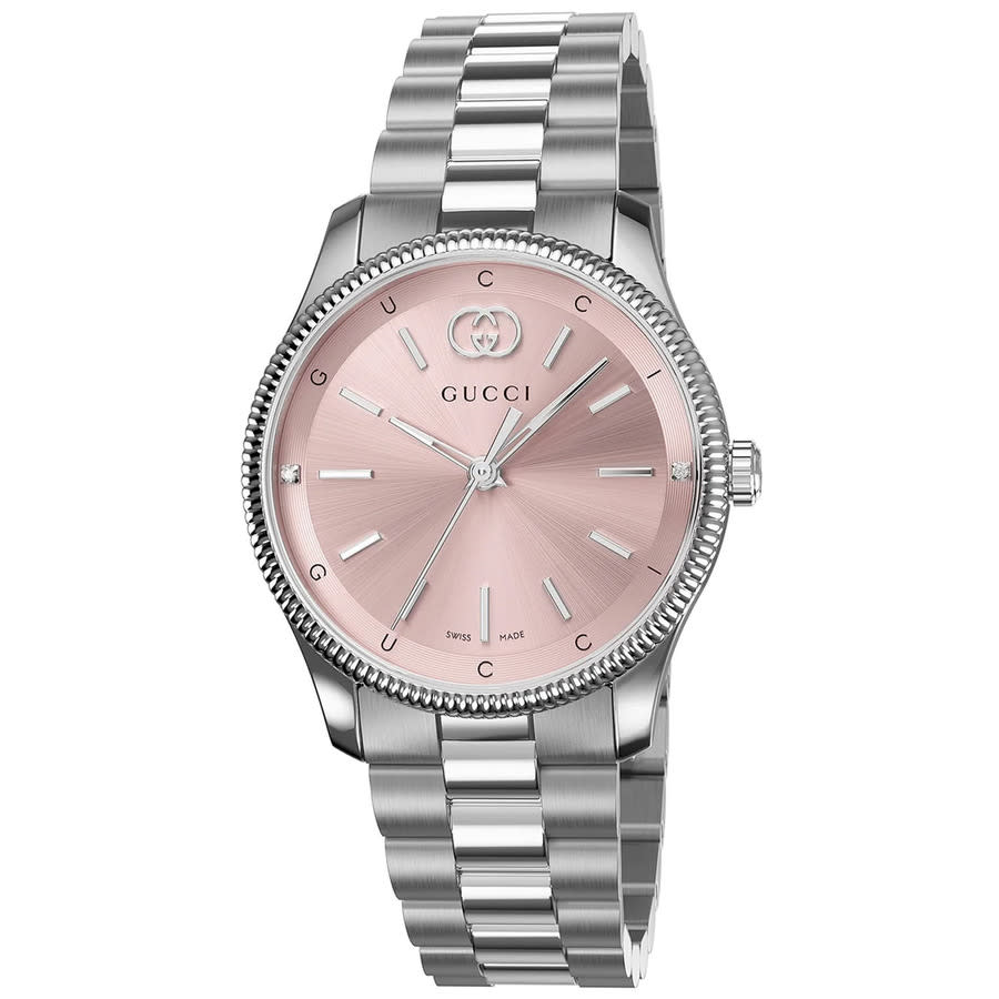 GUCCI グッチ　腕時計　レディース Gucci G-Timeless Quartz Pink Dial Ladies Watch YA1265061