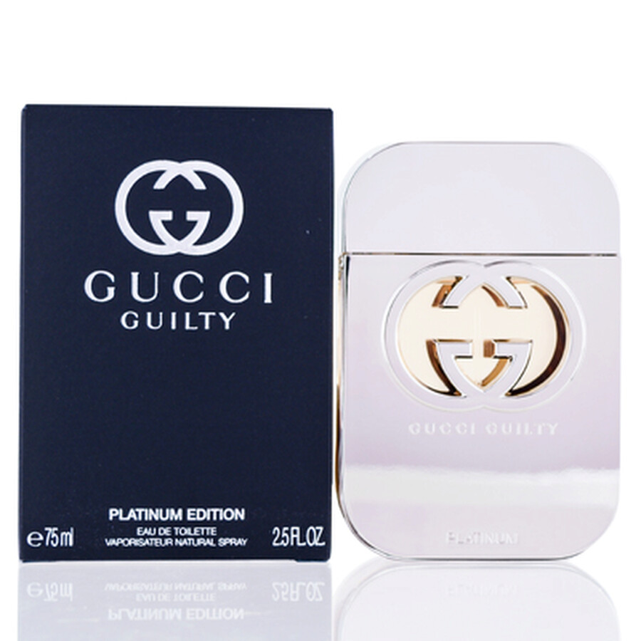 GUCCI GUILTY PLATINUM 75ml 香水 専用袋付き Gucci Guilty Platinum / Gucci EDT Spray 2.5 oz (75 ml) (w