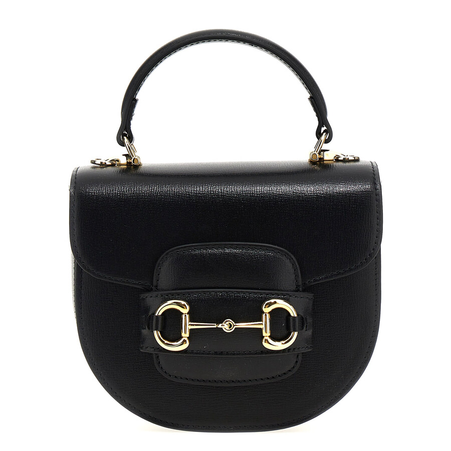 Gucci Horsebit 1955 Mini Handbag In Black