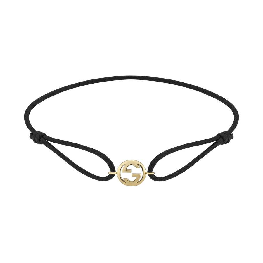 ブランド品ブレスレットまとめ売り！ IL BISONTE GUCCI ザニポロ Gucci Interlocking G 18ct Gold and Cord Friendship Bracelet