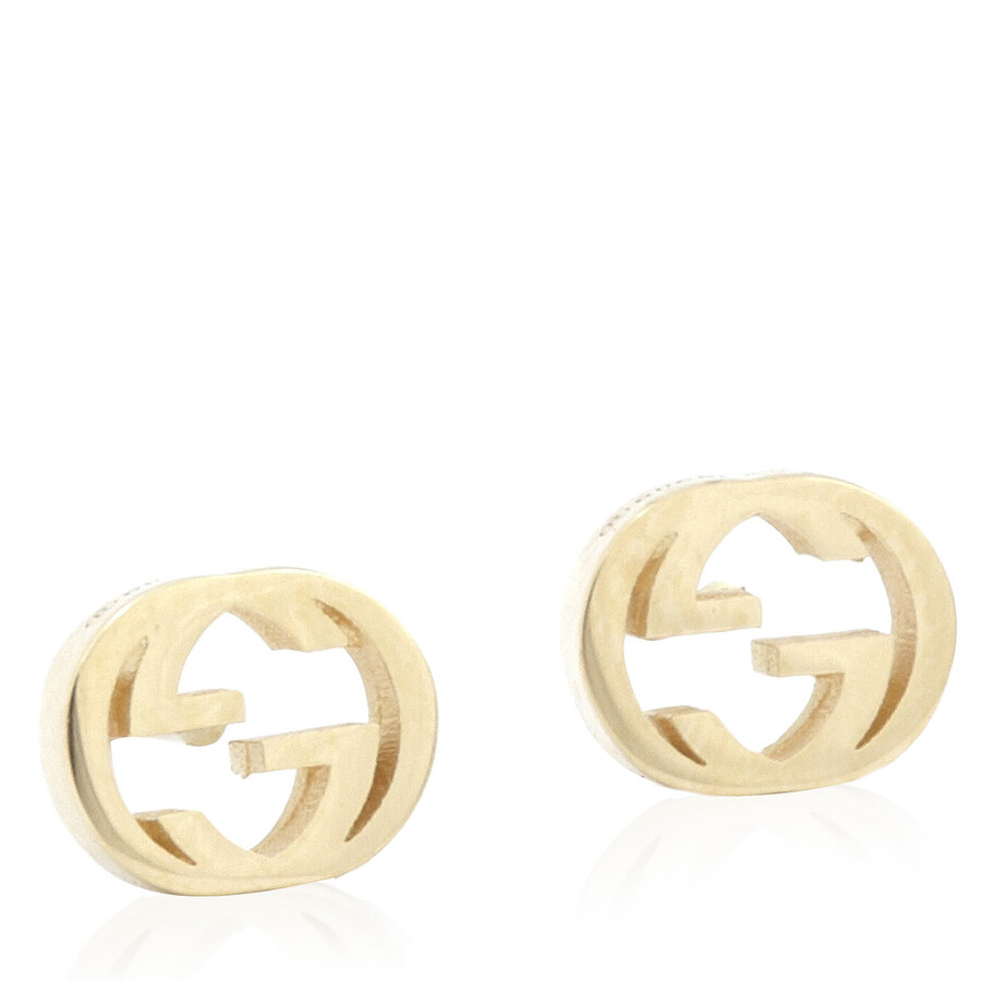 Gucci Interlocking G gold earrings YBD662111001 - Jewelry