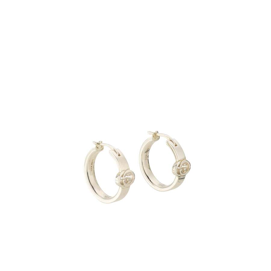 Gucci Interlocking G Hoop Earrings - YBD854204001 - Ladies Jewelry