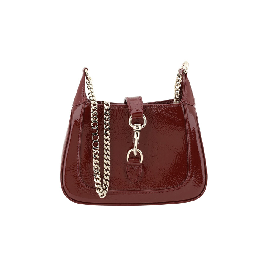 Gucci Jackie Shoulder Bag In Burgundy