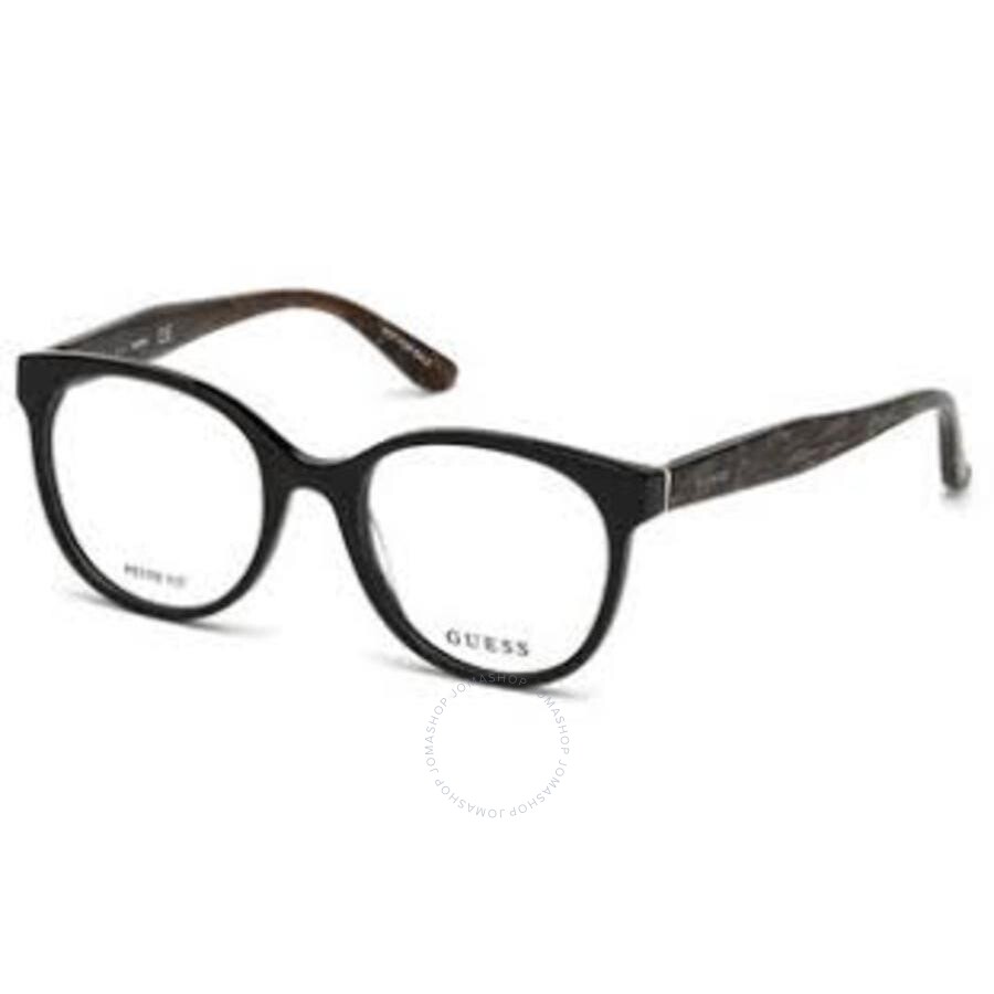 Gucci Ladies Black Round Eyeglass Frames GG0348O00151 889652156125