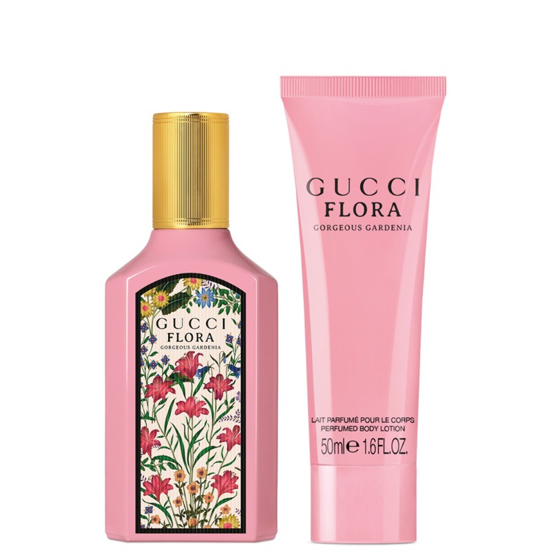 Gucci Ladies Flora Gorgeous Gardenia Gift Set Fragrances