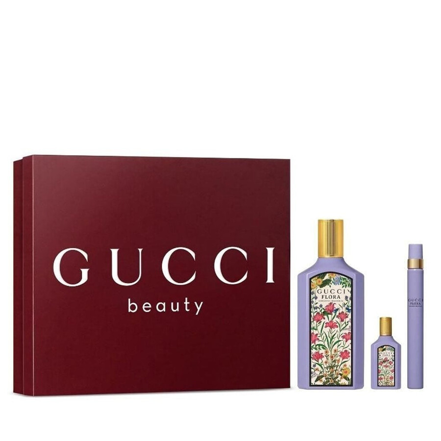 Gucci Ladies Flora Gorgeous Magnolia Gift Set Fragrances