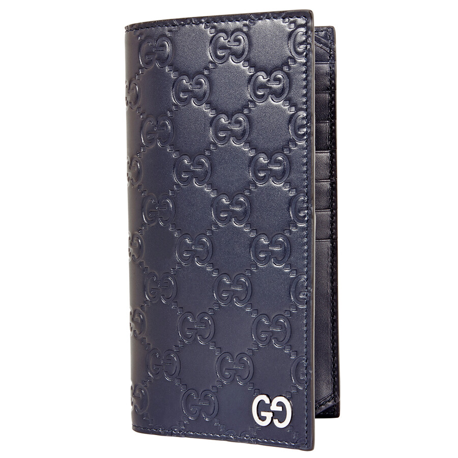 Gucci Men's Dorian Signature Leather Long Wallet 473920 CWC1N 4009