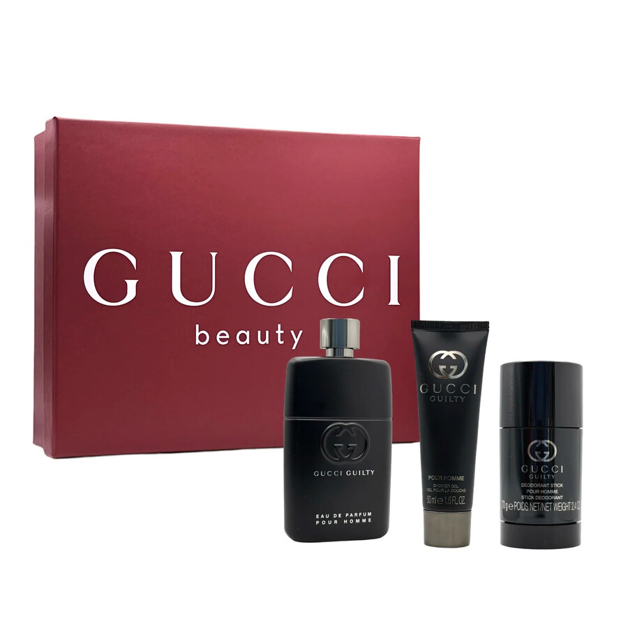 Gucci Men's Guilty Pour Homme Gift Set Fragrances 3616305267139