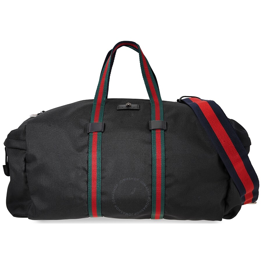 Gucci Men S Technical Canvas Duffle Bag