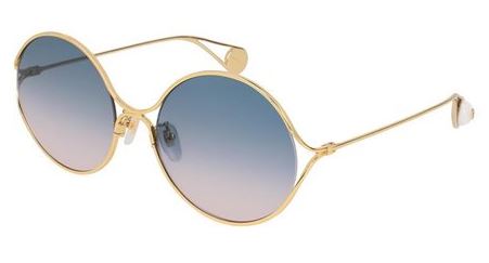 Gucci Multicolor Round Ladies Sunglasses GG0253SA 003 60 